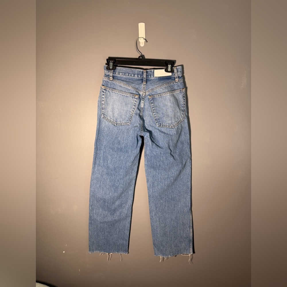Re/done Originals 90s High Rise Loose in Medium Vain Size 26 - Picture 4 of 5